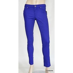 Tahari EMMA Jeans Pants Trousers Slacks Chinos Ultraviolet 2/4 Nwt $168